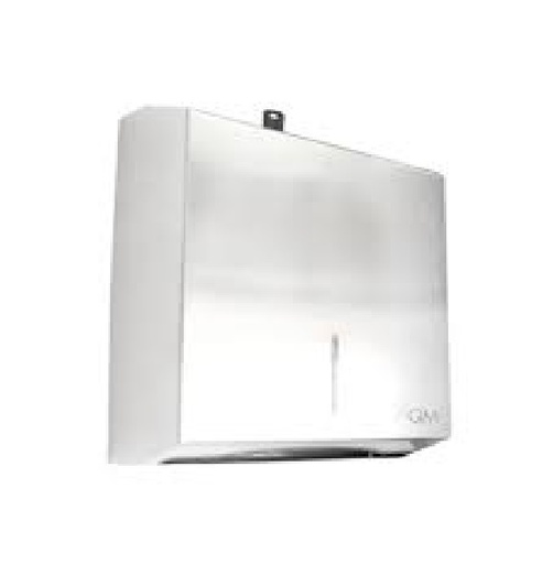 [DIS-QM-14.200.1016] DISPENSADOR DE PAPEL ABSORBENTE 27,2 X 28 CM SERIE RIA COLOR SATIN MARCA QUALITY METAL