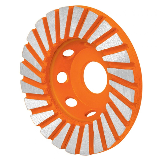 [DIS-TRU-12258] DISCO COPA DIAMANTE 4" X 7/8" MOD.CDT-2168 REF. 12258 MARCA TRUPER