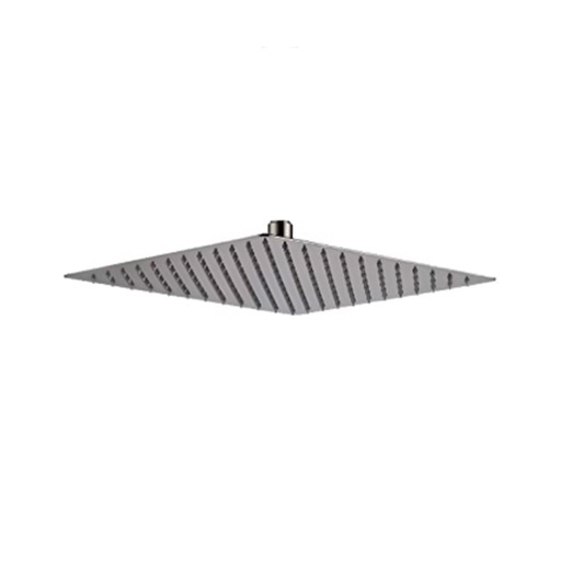 [DUC-BAR-DUC.04.02] DUCHA / REGADERA ULTRAFINA DE ALTA PRESION CUADRADA CROMO 25 CM REF. DUC.04.02 MARCA BARI