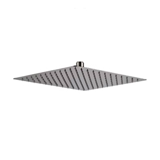 [DUC-BAR-DUC.04.04] DUCHA / REGADERA ULTRAFINA DE ALTA PRESION CUADRADA CROMO 20 CM REF. DUC.04.04 MARCA BARI