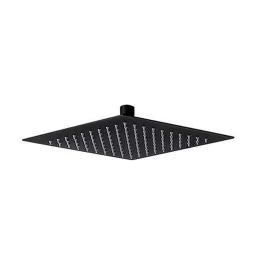 [DUC-BAR-DUC.04.09] DUCHA / REGADERA ULTRAFINA DE ALTA PRESION CUADRADA NEGRO MATE 25 CM REF. DUC.04.09 MARCA BARI