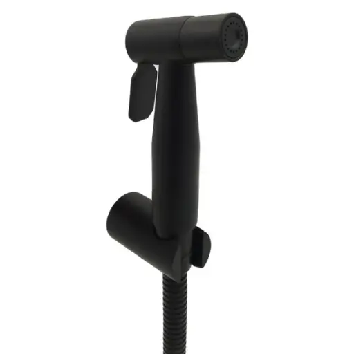 [DUC-BAR-DUC.06.03] DUCHA TELEFONO MANGUERA 120 CM ACERO INOX. NEGRO # 304 REF. DUC.06.03 MARCA BARI