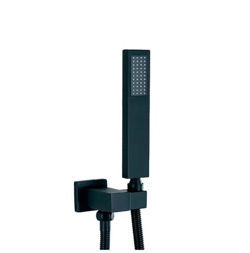 [DUC-BEL-GRI-0368] DUCHA TELEFONO RECTANGULAR METALICA BLACK REF. GRI-0368 / 010663 MARCA BELT-G