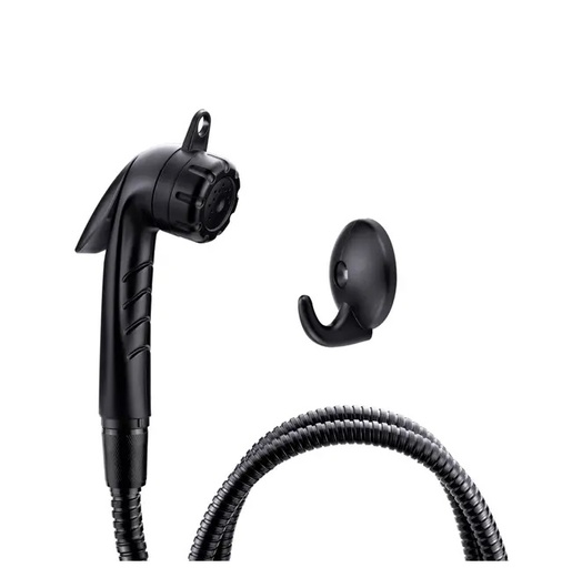 [DUC-BEL-GRI-0647] DUCHA TELEFONO ITALY BLACK CON ARRESTO REF. GRI-0647 MARCA BELT-G