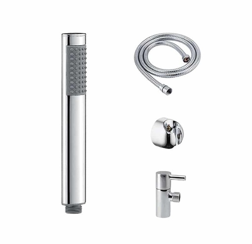 [DUC-KUB-KUB-042801E] MEZCLADOR DUCHA TELEFONO REDONDO CROMADO REF. KU-042801E MARCA KUBO