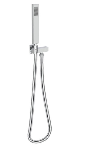 [DUC-NOV-NVGRI9812] DUCHA TELEFONO DE MANO ACERO INOX SERIE KUBE GRI CHROME / CROMADO REF. NVGRI9812 MARCA NOVA