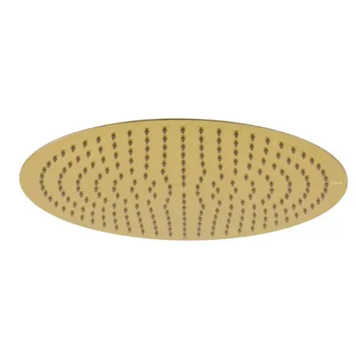 [DUC-QM-14.800.1012-G] DUCHA / REGADERA QM+ DE TECHO SERIE SUPREME 40 CM COLOR DORADO GOLD MARCA QUALITY METAL