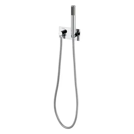 [DUC-QM-14.800.1022-S] DUCHA TELEFONO DE MANO QM+ SERIE SUPREME COLOR SATINADO MARCA QUALITY METAL