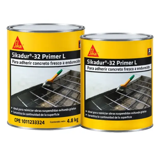 [DUR-SIK-303771] SIKADUR 32 PRIMER JGO 1/4GL PARTE A 670gr + B 330gr =1 KG UNIR CONCRETO NUEVO + VIEJO MARCA SIKA
