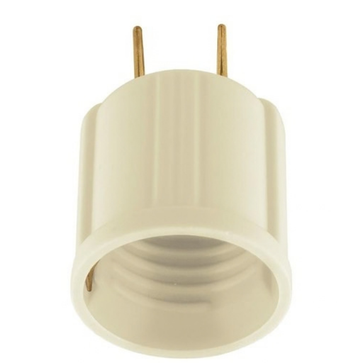 [ENC-VOL-46525] ENCHUFE SOCATE E27 4 A 127 V BAKELITA COLOR BEIGE REF. 46525 MARCA VOLTECK