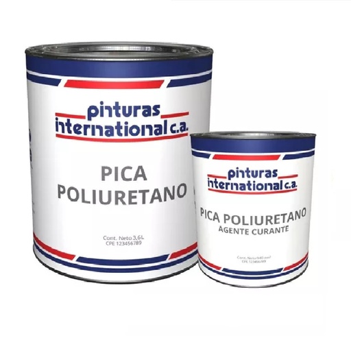 [EPO-VP-10390883] EPOXICO PICA POLIURETANO COLOR BLANCO RAL-9003 01 GL REF.10390883 + CATALIZADOR 1/4GL 10387310 VP