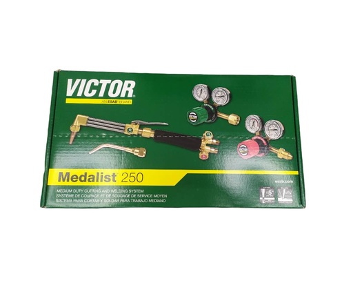 [EQU-VIC-250] EQUIPO DE OXICORTE VICTOR 250 PSI PARA TRABAJO MEDIANO REF. MEDALIST 250 / EQP-700 MARCA VICTOR