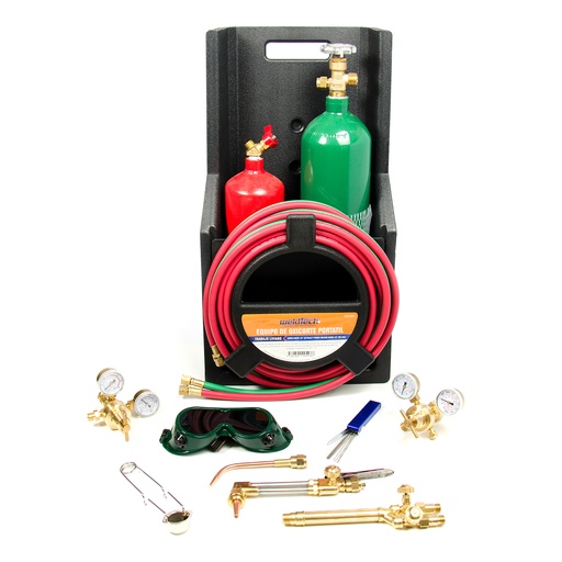 [EQU-WEL-2001005] EQUIPO DE OXICORTE PORTATIL CON CILINDROS PARA TRABAJOS MEDIANOS REF. 2001005 MARCA WELDTECH