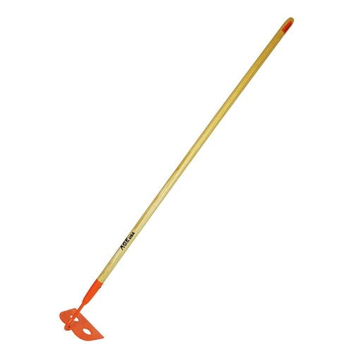 [ESC-AGE-AGHLF120L] ESCARDILLA TIPO MEZCLA MANGO DE MADERA DE 1.15 MTS REF. AGNHESMZ051M MARCA AGE USA
