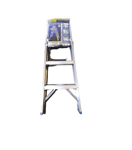 [ESC-ALA-C004] ESCALERA TIPO TIJERA ALUMINIO PREMIUM 4 TRAMOS 120 CM X 45 CM CAP. 200 KG REF. C004 MARCA ALADINO