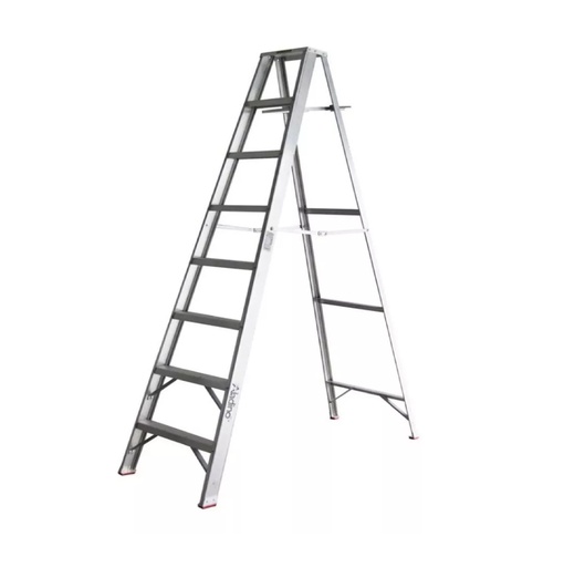 [ESC-ALA-C011] ESCALERA TIPO TIJERA ALUMINIO PREMIUM 11 TRAMOS 330 CM X 30 CM CAP. 200 KG REF. C011 MARCA ALADINO