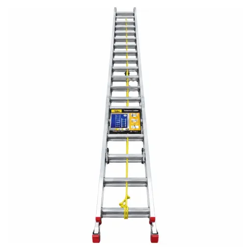 [ESC-ALA-D006] ESCALERA DE ALUMINIO IND. EXTENSIBLE DE 32 TRAMOS 480 CM X 480 CM X 40 CM REF. D006 MARCA ALADINO