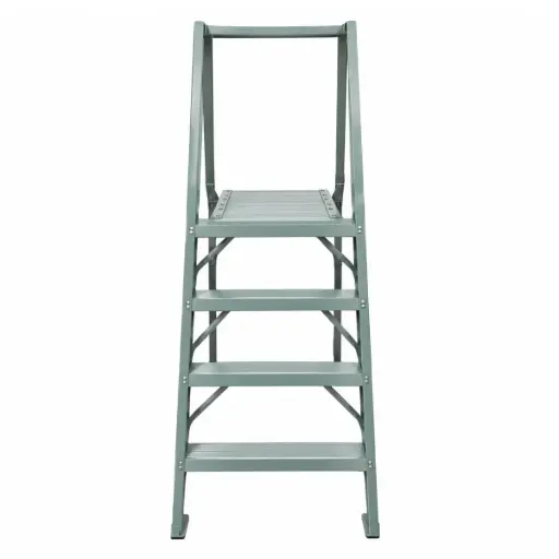 [ESC-ALA-E165] ESCALERA TIPO TIJERA ALUMINIO DE PLATAFORMA DOMESTICA 4 TRAMOS REF. E165 MARCA ALADINO