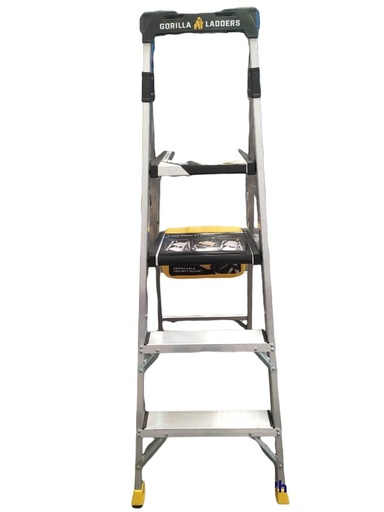 [ESC-GOR-GLX-SB] ESCALERA DE ALUMINIO TIPO PLATAFORMA DE 4 TRAMOS REF. GLX-SB / ESC-721 MARCA GORILLA LADDERS