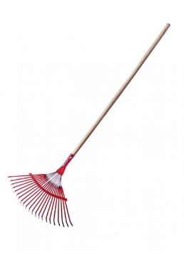 [ESC-HER-RASTRI-M22MM] ESCOBA / RASTRILLO P/JARDIN METALICO 22 DIENTES C/CABO REF.75550023 COD. 007587 MARCA HERRAGRO