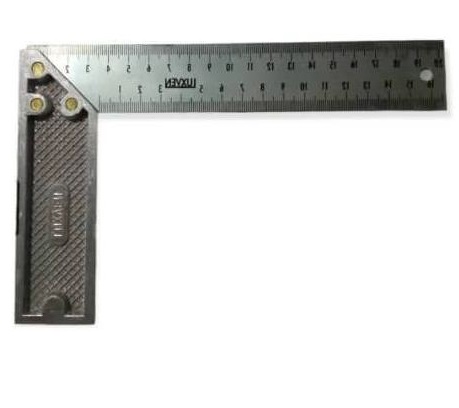 [ESC-LUX-041620] ESCUADRA PARA CARPINTERO CON REGLA 20 CM REF. 041620 MARCA LUXVEN