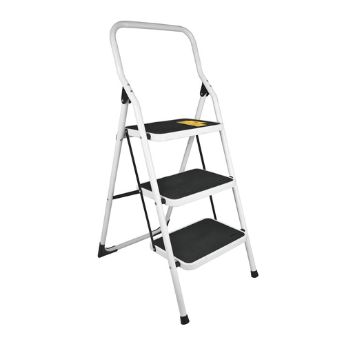 [ESC-PRE-24120] ESCALERA PLEGABLE BLANCA DE 3 TRAMOS MOD. ESTU-3P REF. 24120 MARCA PRETUL