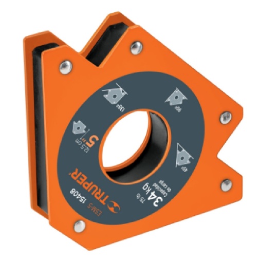 [ESC-TRU-15408] ESCUADRA MAGNETICA 5" X 22 KG MOD.ESM-5 REF. 15408 MARCA TRUPER
