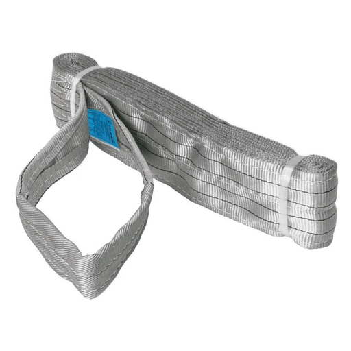 [ESL-TRU-17877] ESLINGA PARA CARGA 4" X 6 MTS OJO A OJO CAP. 4 TON COLOR GRIS ESLI-406 REF. 17877 MARCA TRUPER