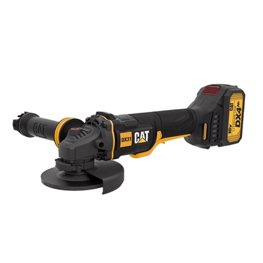 [ESM-CAT-DX31B] ESMERIL INALAMBRICO 4 1/2" 18V 115 REF.DX31B NO INCLUYE CARGADOR NI BATERIA ( LIBRE DE CARBON) CAT