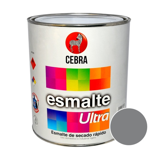 [ESM-CEB-61001] ESMALTE CLASE B SERIE ULTRA COLOR GRIS OSCURO DE 1 GL REF. 3116-101 MARCA CEBRA