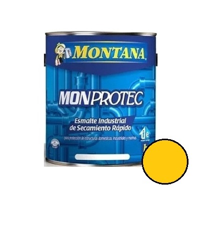 [ESM-MON-FA0-57020801] ESMALTE MONPROTEC COLOR AMARILLO CATERPILLA 1 GL REF. FA0-57020801 MARCA MONTANA