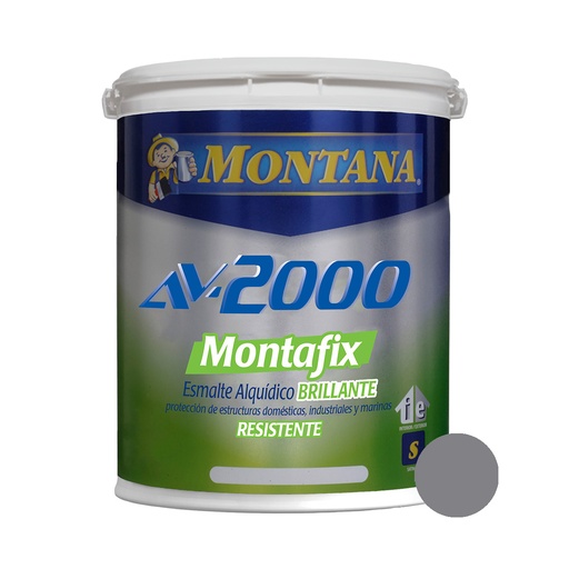 [ESM-MON-FA0-62063001] ESMALTE MONTAFIX COLOR GRIS CLARO 1 GL REF. FA0-62063001 MARCA MONTANA