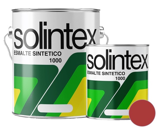 [ESM-SOL-1010] ESMALTE SINTETICO SECADO RAPIDO 1 GL COLOR ROJO REF. 1010 MARCA SOLINTEX