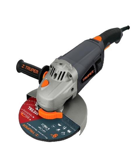 [ESM-TRU-16590] ESMERILADORA ANGULAR 9" 2.300 W INDUSTRIAL MOD.ESMA-9N2 REF.16590 MARCA TRUPER
