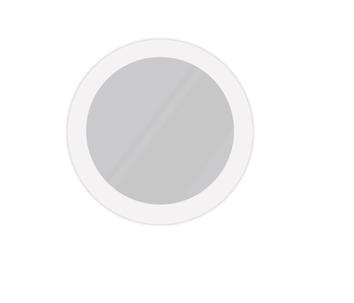 [ESP-PIE-00402085] ESPEJO ARO 3 BLANCO 350MM UNIDAD MOD. EARO33838 REF. 00402085 MARCA PIERROT