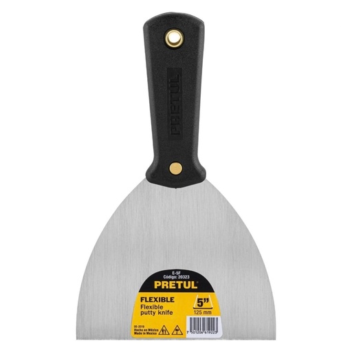 [ESP-PRE-20323] ESPATULA FLEX M/PLASTICO 5" MOD. E-5F REF. 20323 MARCA PRETUL