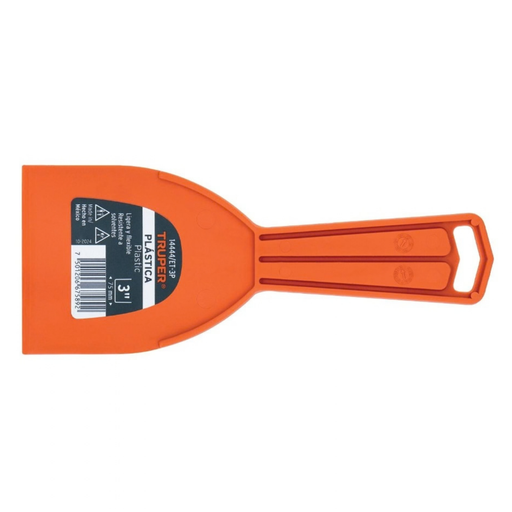[ESP-TRU-14444] ESPATULA PLASTICA 3" MOD.ET-3P REF.14444 MARCA TRUPER