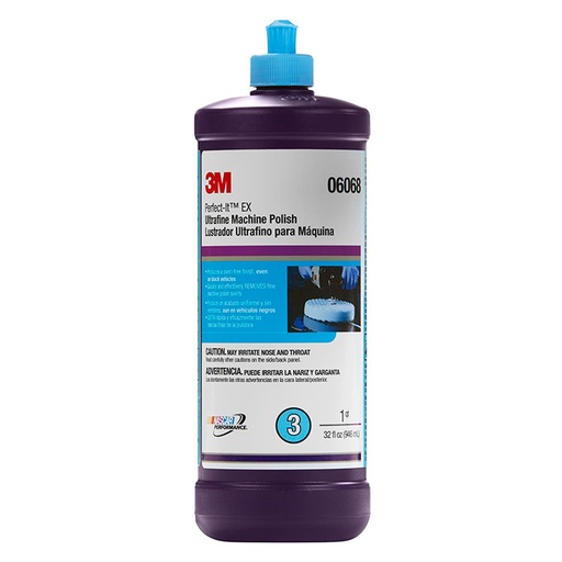[EX-3M-6068] EX COMPUESTO ULTRAFINO LUSTRADOR P/MAQUINA / (PASO 3) 946 ML REF. 06068 MARCA 3M