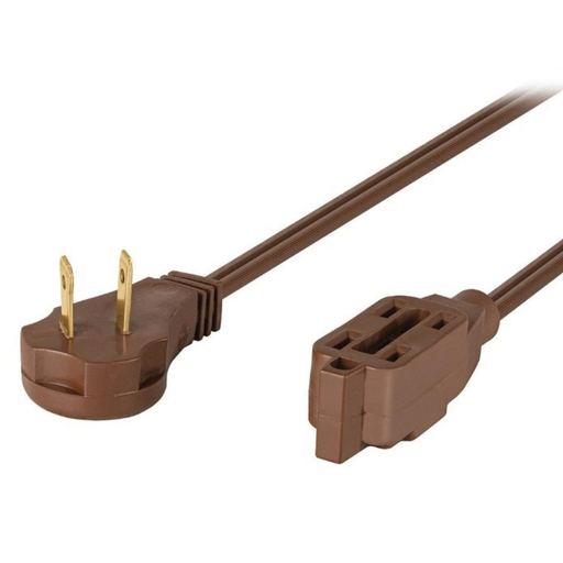 [EXT-VOL-48037] EXTENSION ELECTRICA 2 X 16 AWG 10 MTS MARRON REF. 48037 MARCA VOLTECK