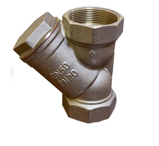 [FIL-FER-DN40PN16] FILTRO TIPO Y DE 1.1/2" EN BRONCE ( UNIDAD ) MARCA FERREINOX