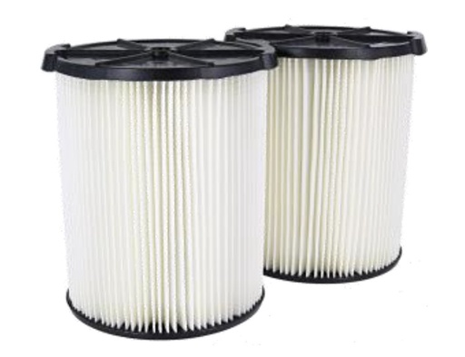 [FIL-RID-VF4000] FILTRO PARA ASPIRADORA EN SECO Y HUMEDO RIDGID 6-9-12 ( 2 PZAS) REF. VF4000 / FIL-703 MARCA RIDGID