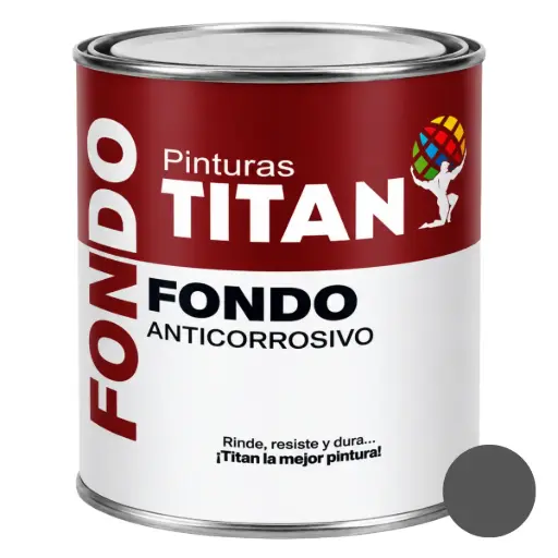 [FON-MAN-SFT-600-10] FONDO DE HERRERIA TITAN 1 GL COLOR GRIS REF. SFT-600 MARCA MANPICA