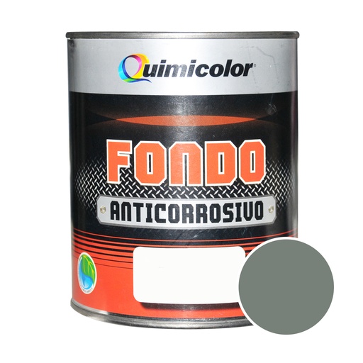 [FON-QUI-FOH130.4] FONDO ANTICORROSIVO COLOR GRIS DE 1/4 DE GL REF. FOH130-14 MARCA QUIMICOLOR