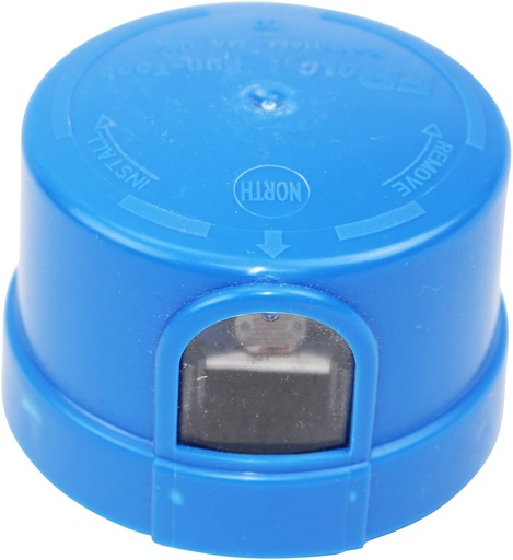 [FOT-FIS-7790B] FOTOCELDA / FOTOCONTROL 220 V TEMPORIZADO "AZUL" SIN BASE REF. 7790B-SSS MARCA FISHER PIERCE
