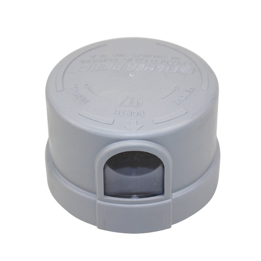 [FOT-FIS-8890] FOTOCELDA / FOTOCONTROL 220 V TEMPORIZADO "TRANSPARENTE" SIN BASE REF. 8890 MARCA FISHER PIERCE