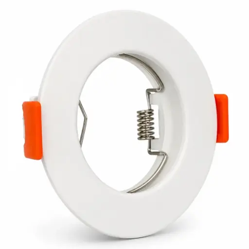 [FRA-ART-AI-RD06-WH] APLIQUE SPOT REDONDO P/ GU10 PC 81 X 40 MM C/ SOCKET BLANCO REF. AI-RD06-WH MARCA ARTIG LIGHT