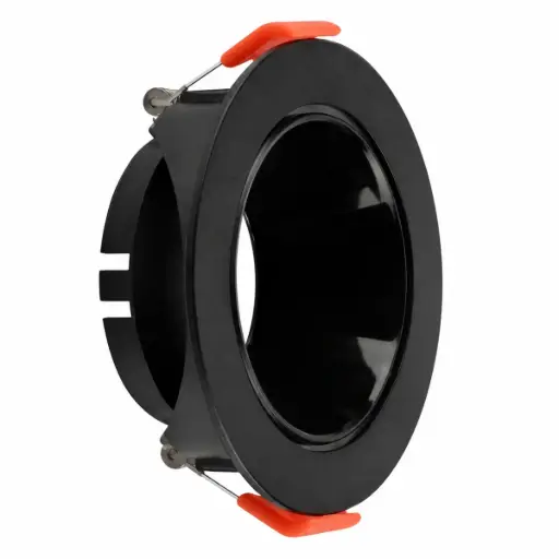 [FRA-ART-AI-RD11-BK] APLIQUE SPOT REDONDO P/ GU10 PC 85 X 40 MM - HOLE 76  C/NEGRO INCLUYE SOCKET REF. AI-RD11-BK MARCA ARTIG LIGHT