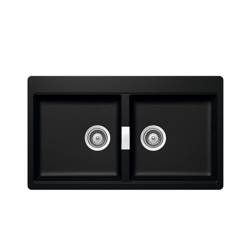 [FRE-SCH-02FDHORN200MAG] FREGADERO DE CUARZO HORIZONT MAGMA 02FDHORN200MAG 2 PON 38,7 CM X 38,7CM X 30,6 CM MARCA SCHOCK