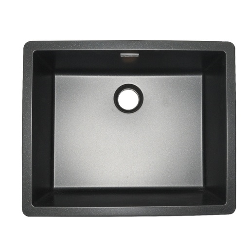 [FRE-SCH-N100LMAG] FREGADERO DE CUARZO MOD.GREENWICH N-100L MAGMA 1 PONCHERA 45.60 CM X 45,60 CM MARCA SCHOCK