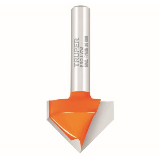 [FRE-TRU-11467] FRESA DE CORTE V PARA ROUTER 7/8" MOD. BROU-V7/8 REF. 11467 MARCA TRUPER
